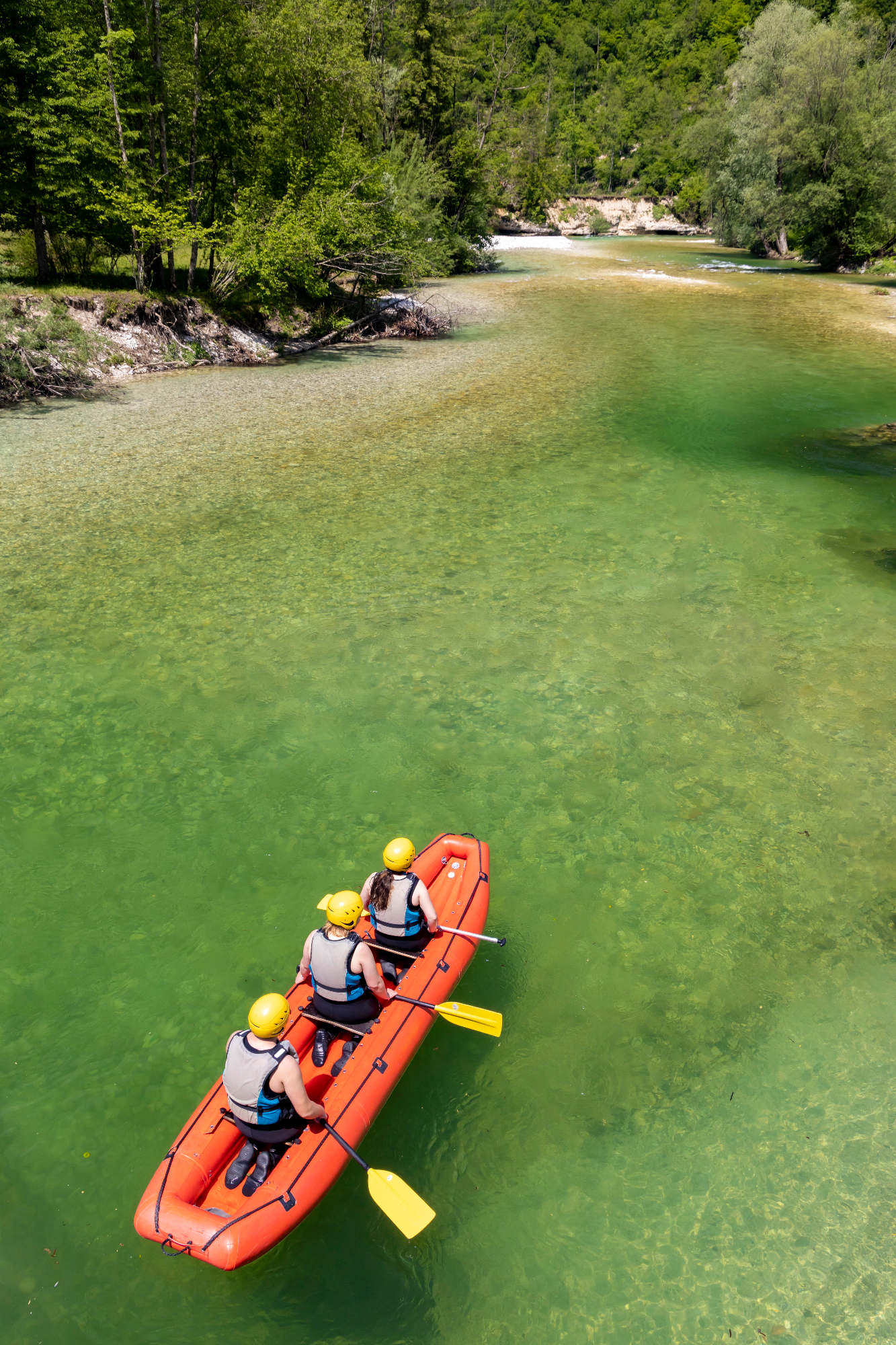 Nikoli ne bom pozabil moje prve odprave na rafting Bovec